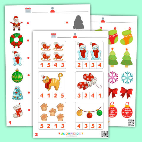 Christmas Homework for Kindergarten - Image 2