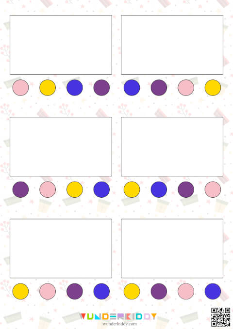 Holiday Light Patterns Worksheets Printable - Image 6