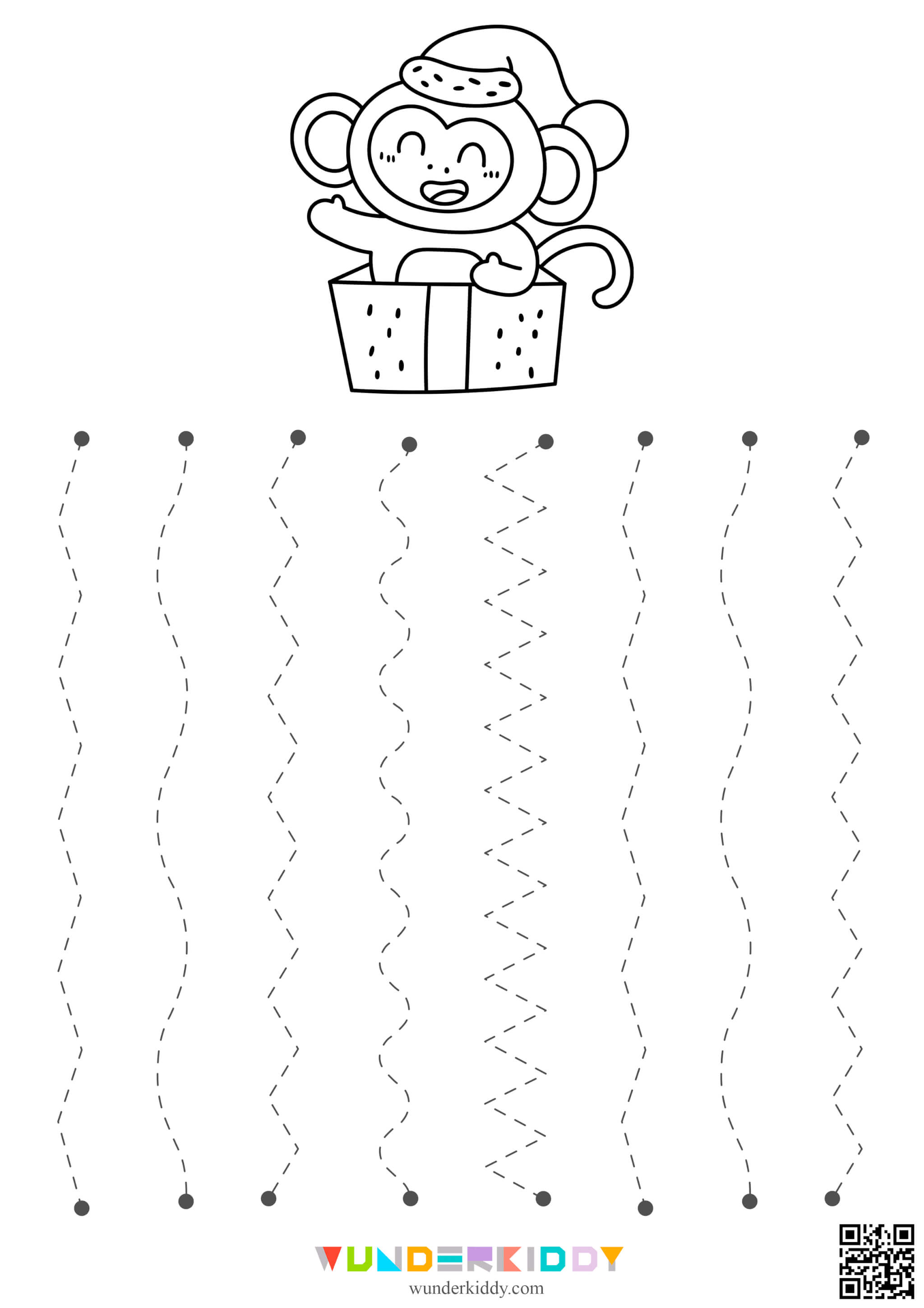 Christmas Line Tracing Activity - Image 2