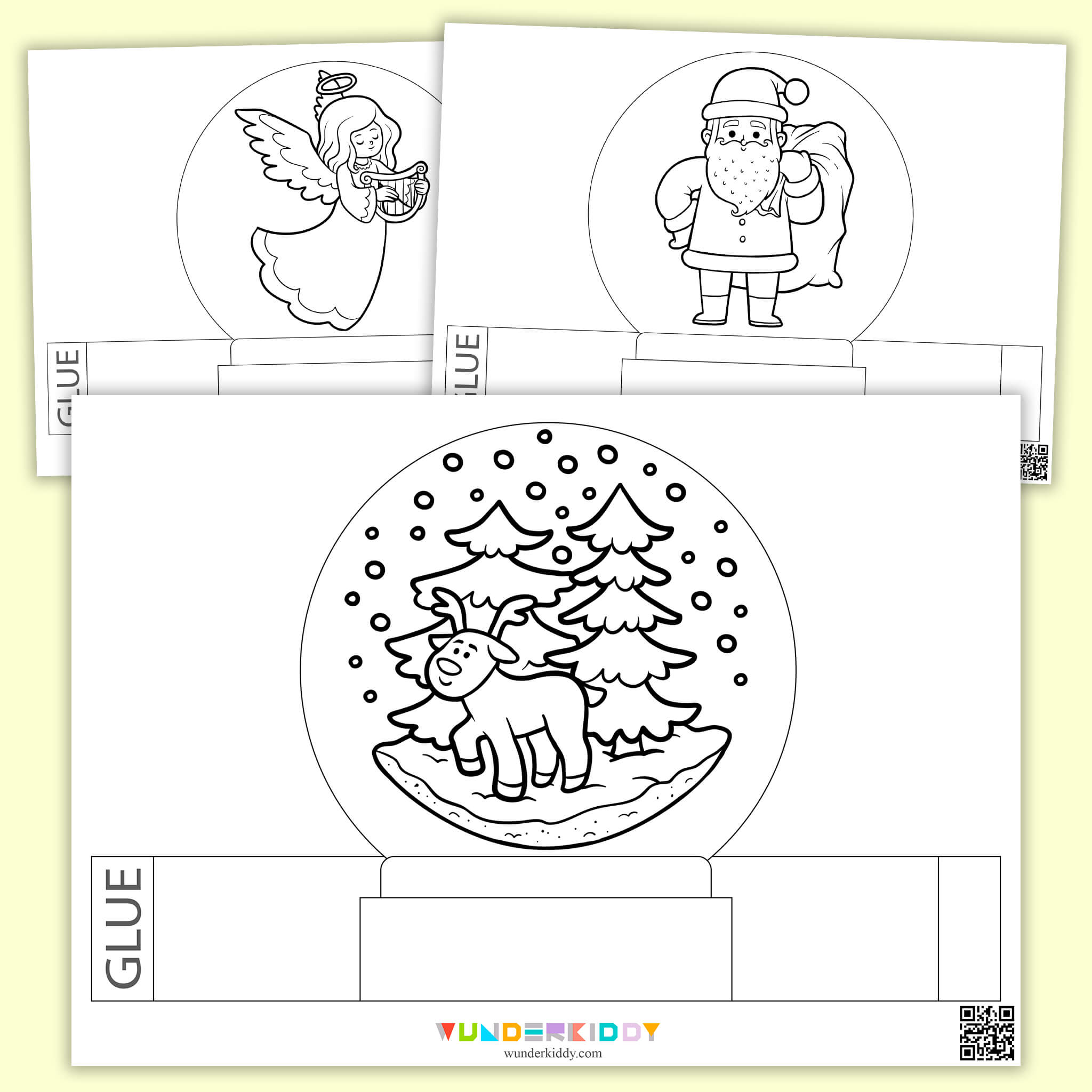 Coloring Pages «Christmas Magic Ball»