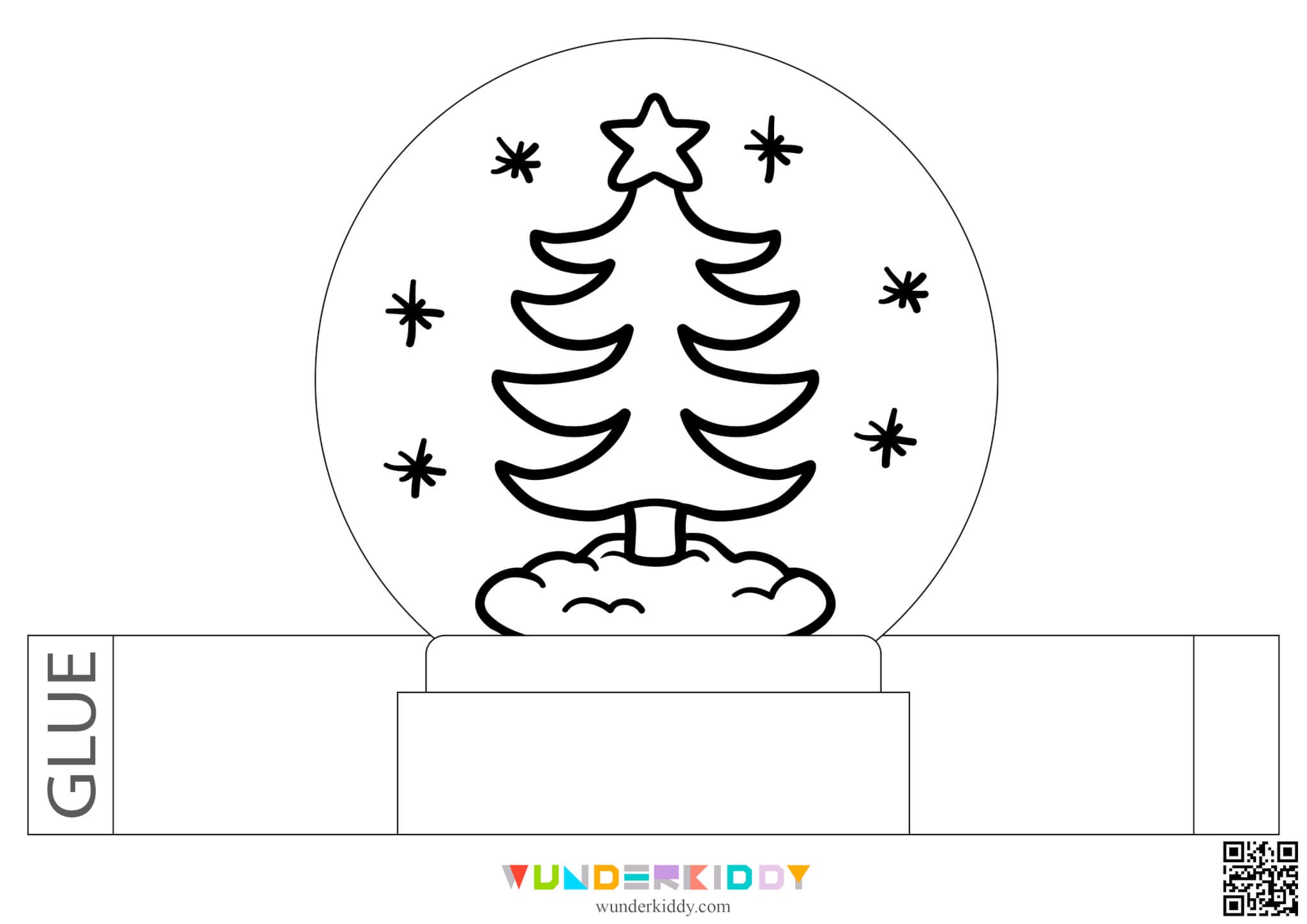 Coloring Pages «Christmas Magic Ball» - Image 2