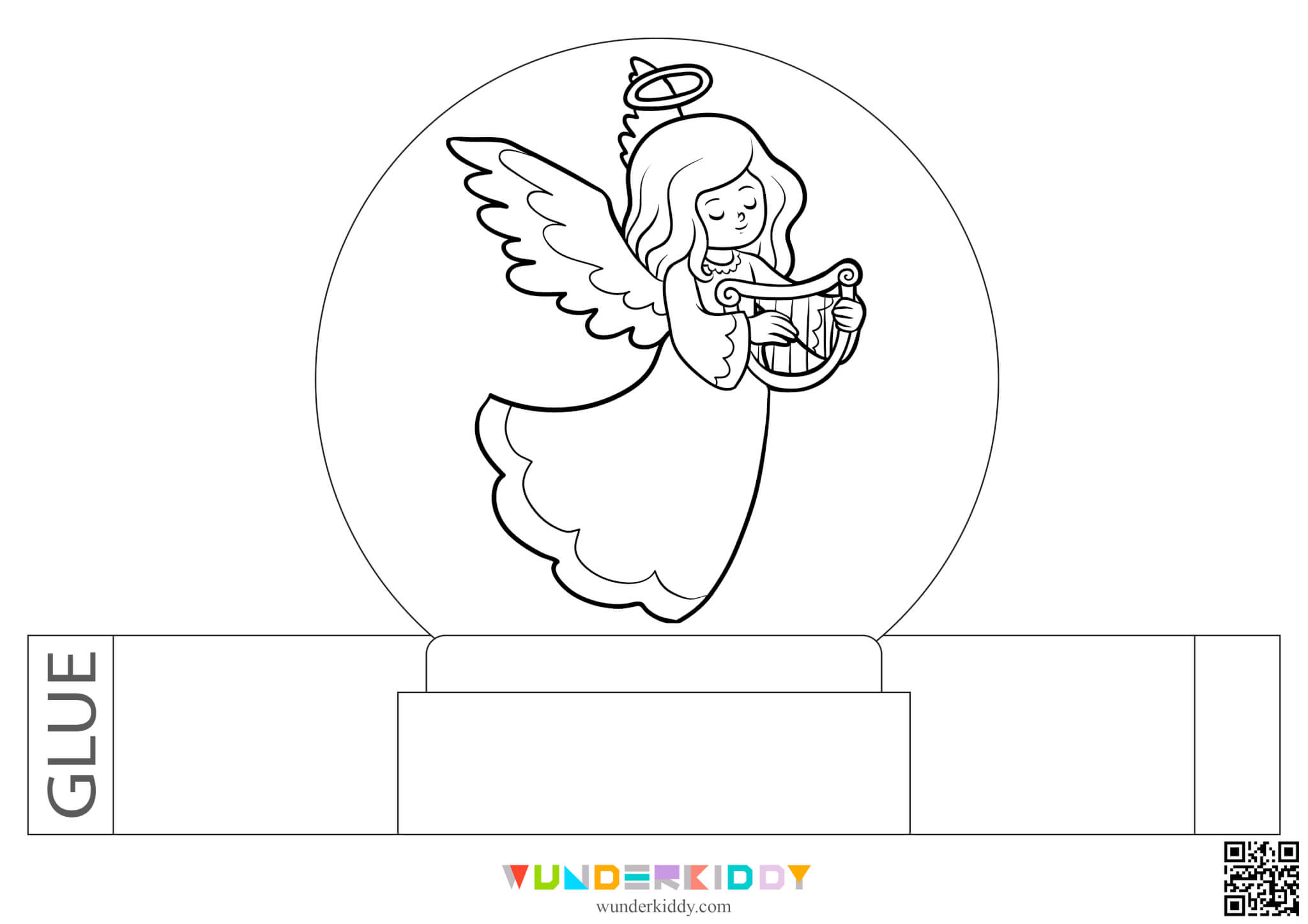Coloring Pages «Christmas Magic Ball» - Image 3