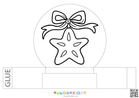 Coloring Pages «Christmas Magic Ball» - Image 6