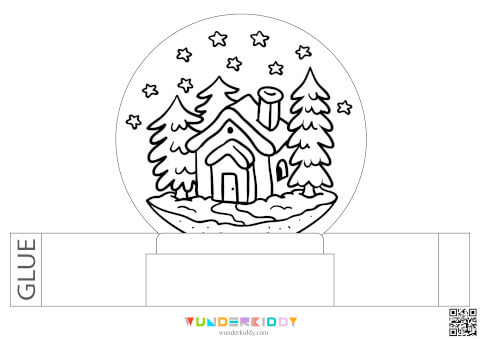 Coloring Pages «Christmas Magic Ball» - Image 18