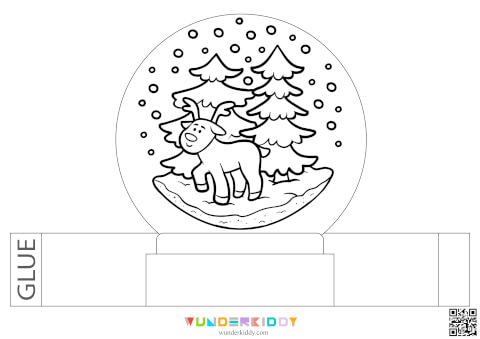 Coloring Pages «Christmas Magic Ball» - Image 21