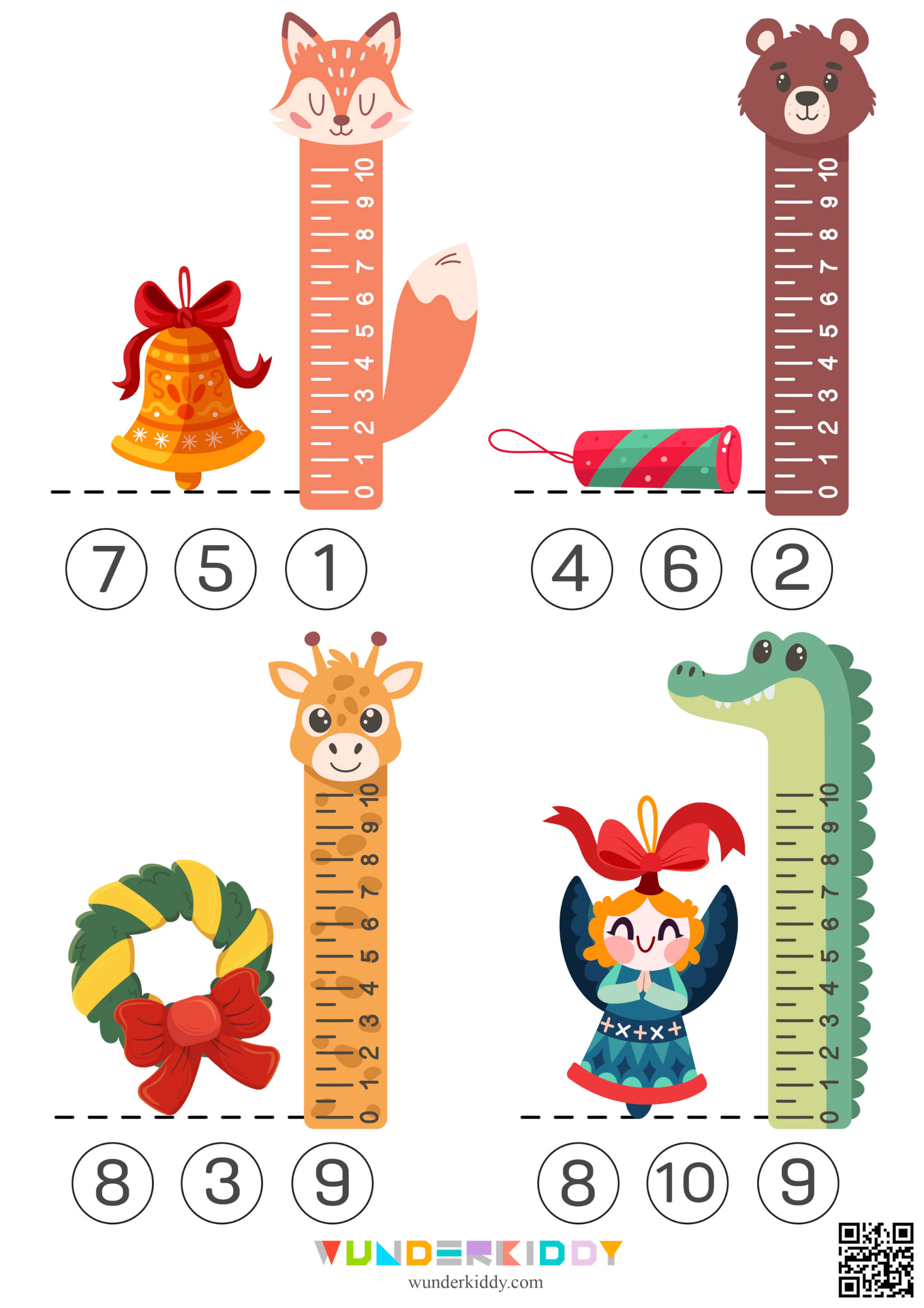 Christmas Measurement Worksheets - Image 4