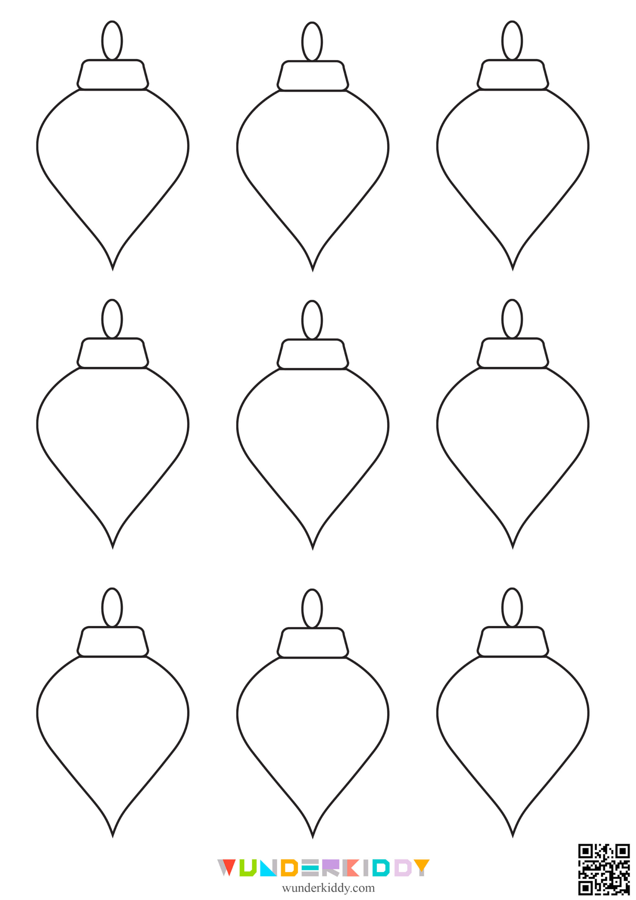Free Printable Ornament Templates - Image 3
