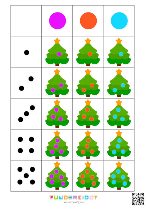 Christmas Ornament Sorting Activity - Image 5