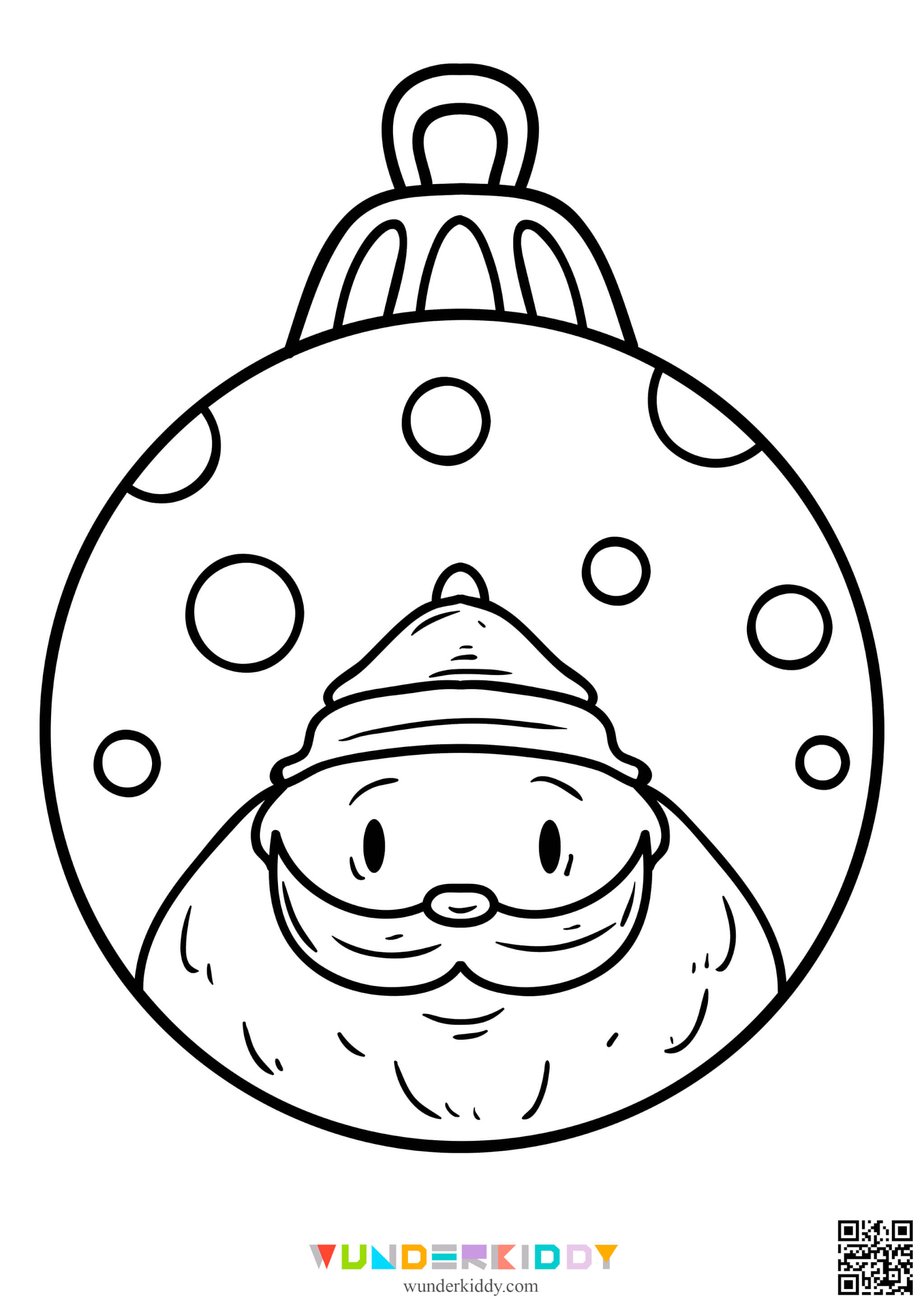 Christmas Ornament Coloring Pages - Image 6