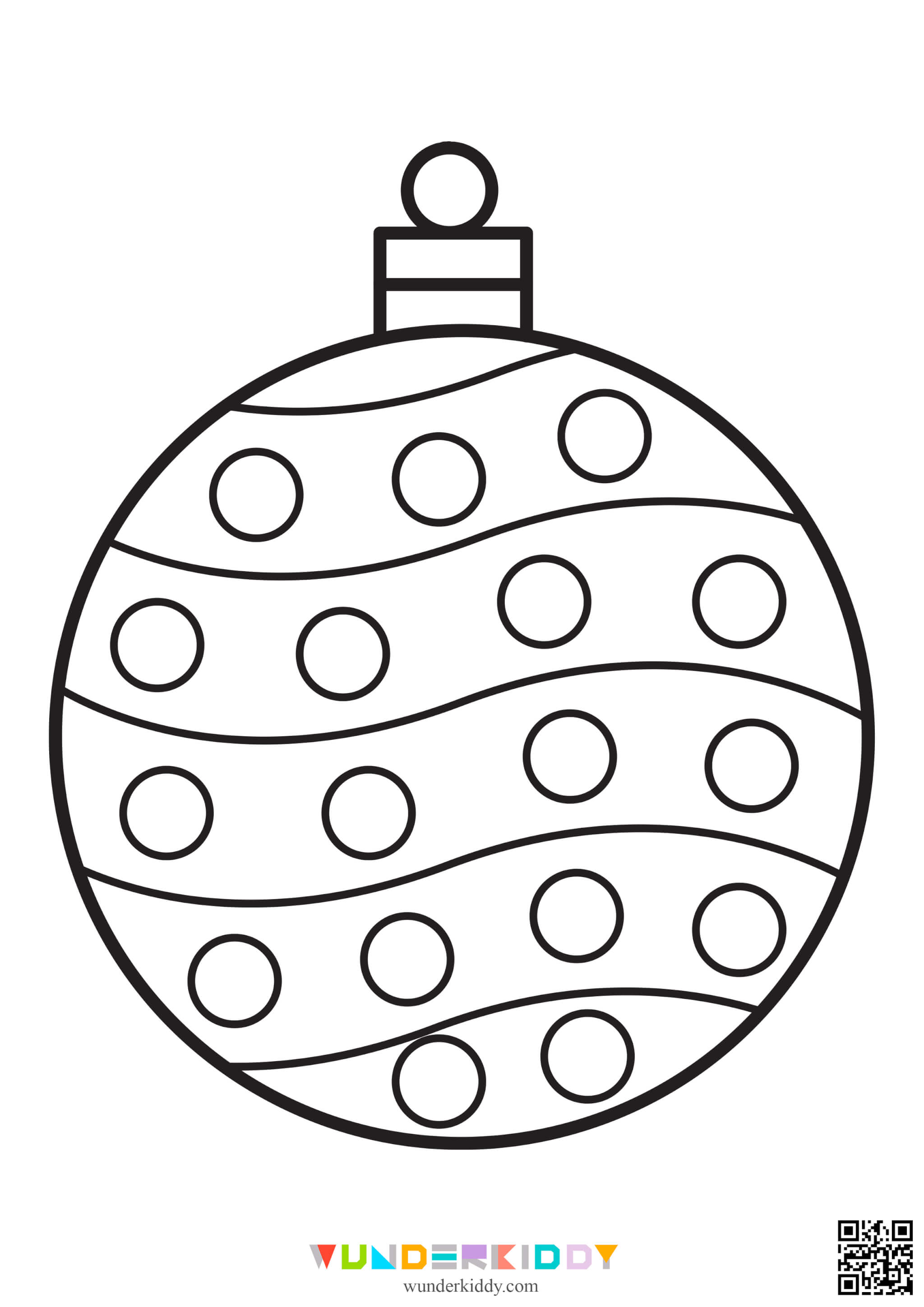 Christmas Ornament Coloring Pages - Image 9