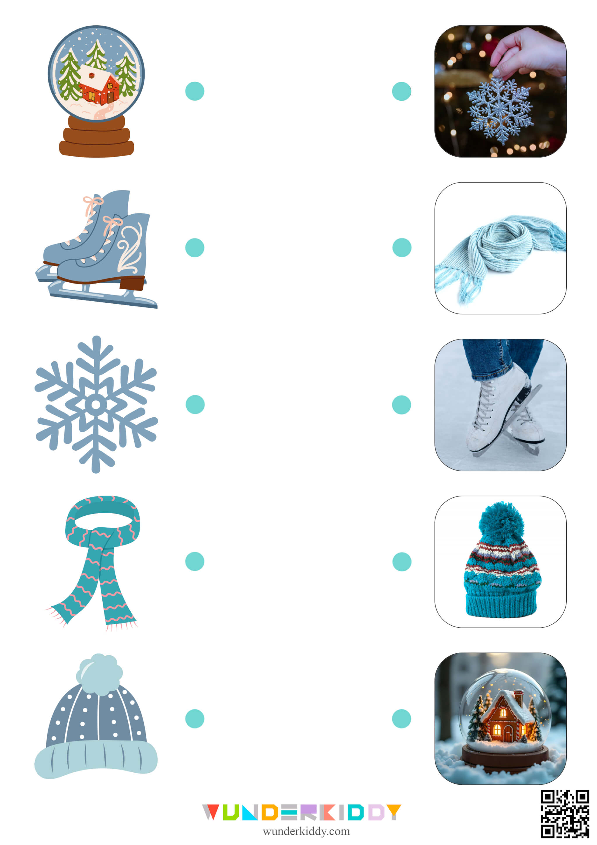 Match Christmas Objects Photo Printable - Image 3