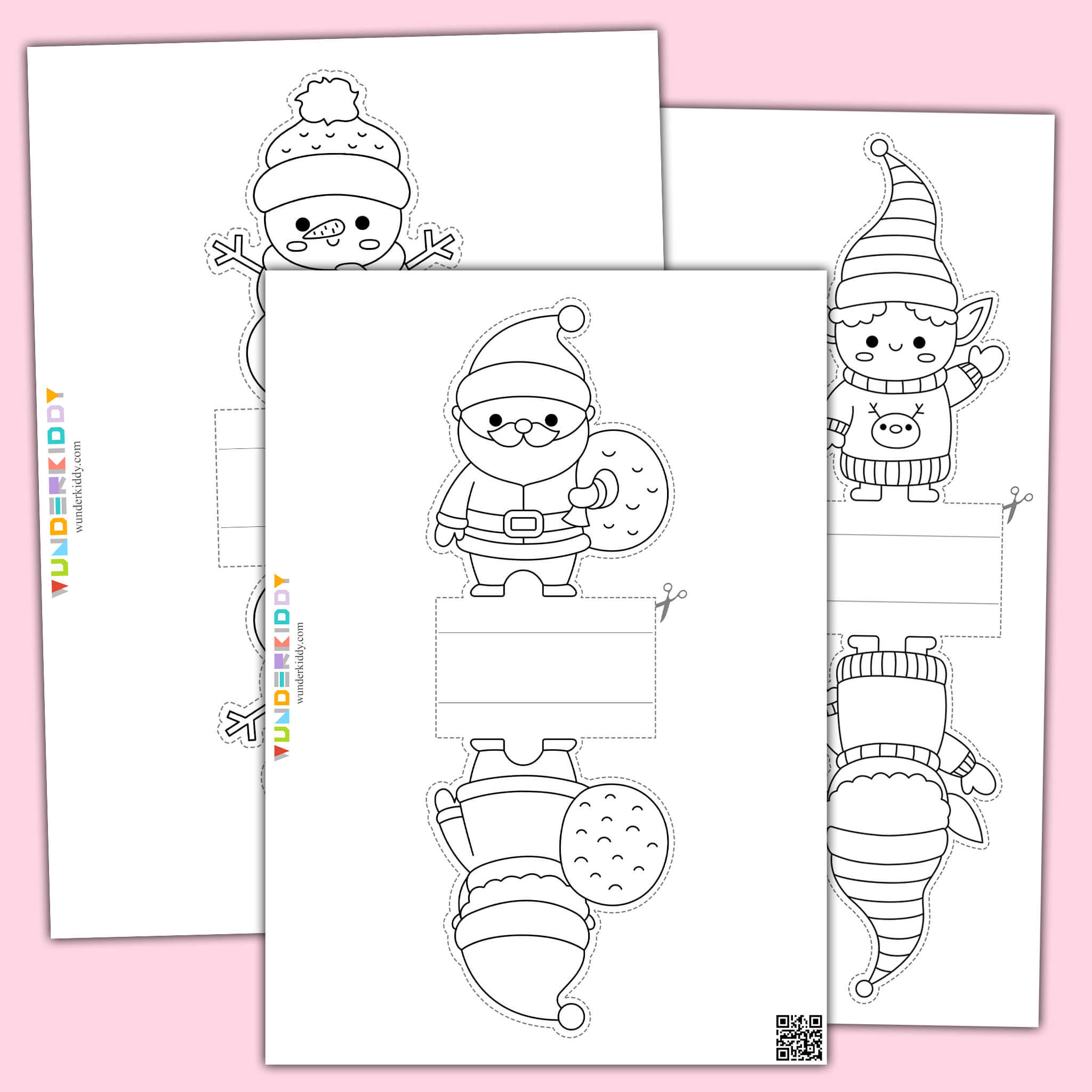 Christmas Puppets Template