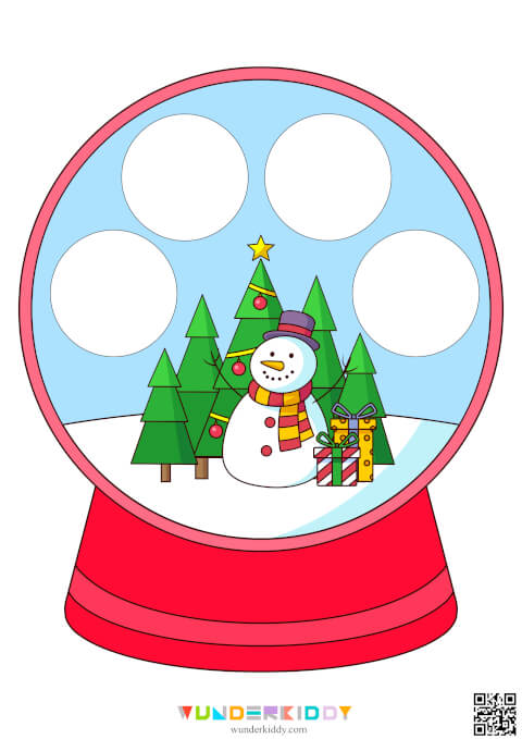 Дидактическая игра «Снежный шар» - Изображение 2