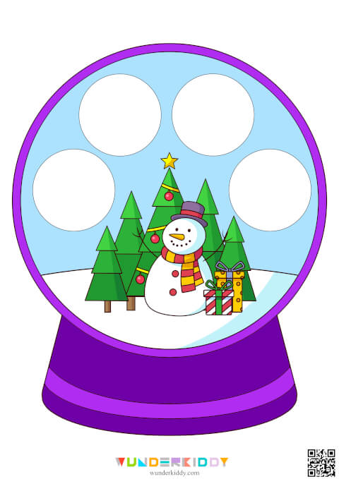 Дидактическая игра «Снежный шар» - Изображение 7