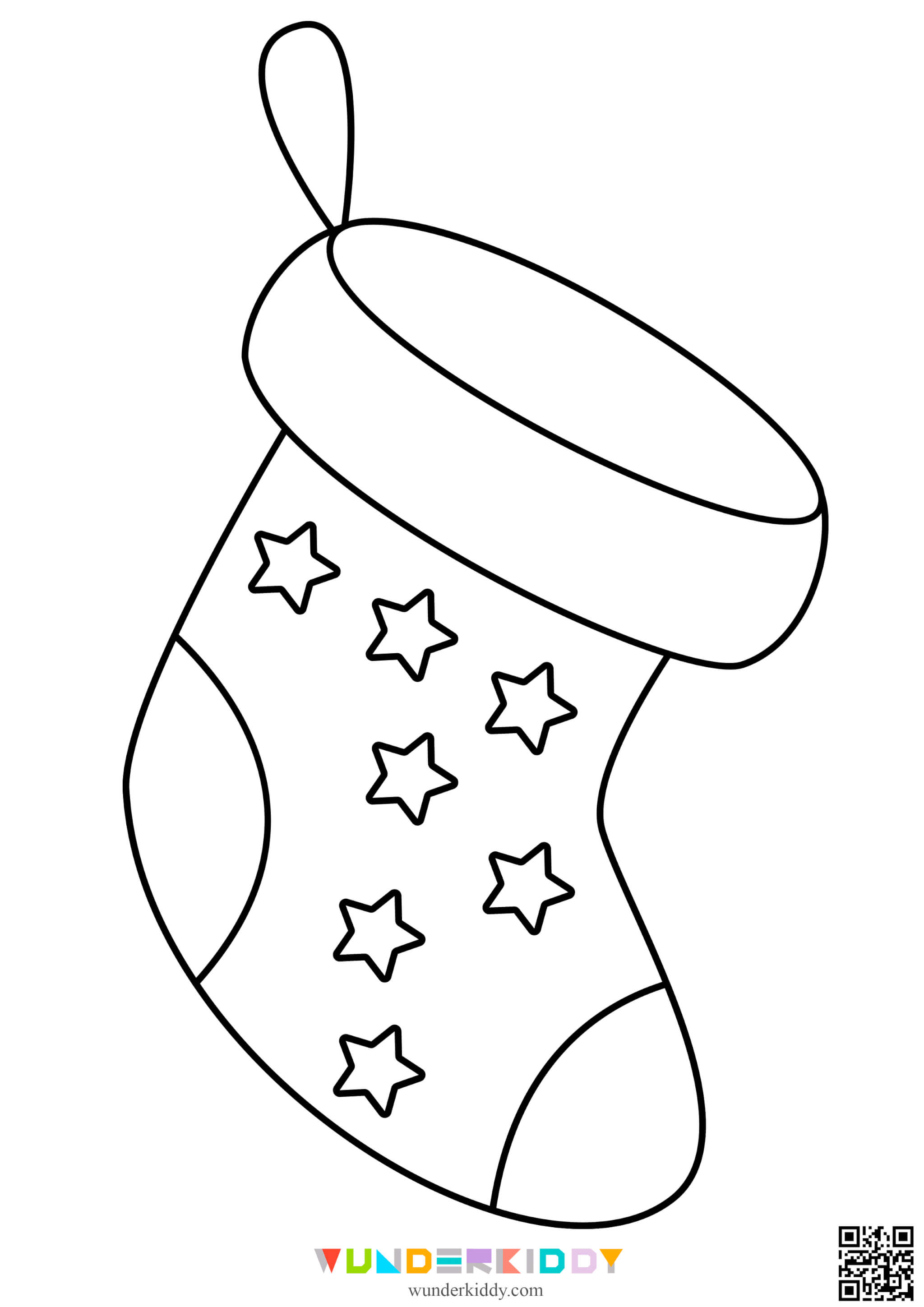 Шаблони для творчості «Різдвяні шкарпетки» - Зображення 2