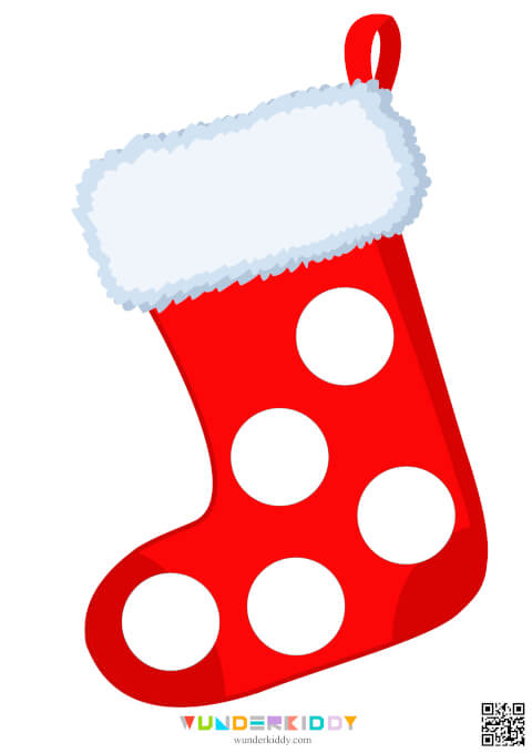 Дидактична гра «Різдвяні шкарпетки» - Зображення 2