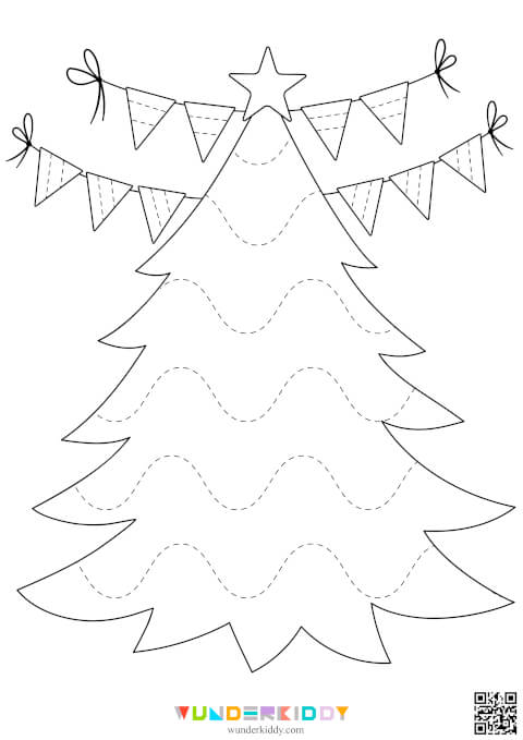 Christmas Tree Worksheets - Image 2