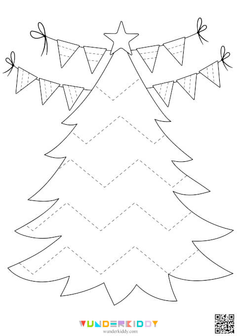 Christmas Tree Worksheets - Image 3