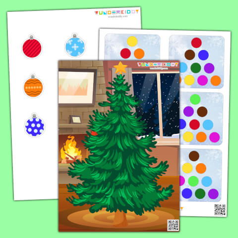 Lernspiel «Weihnachtsbaum schmücken» - Bild 2