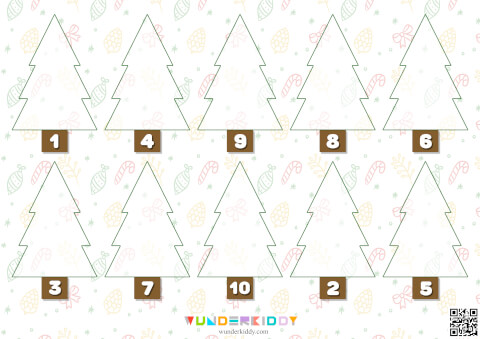 Christmas Tree Counting Worksheet - Image 2