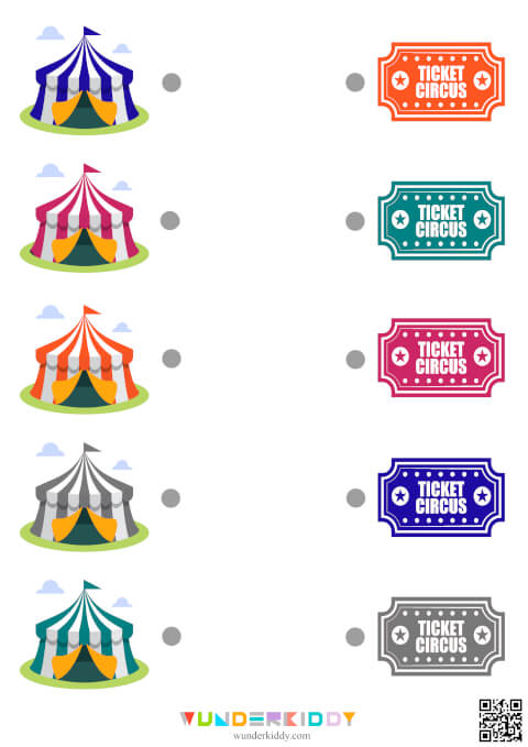 Circus Color Matching Activity - Image 3
