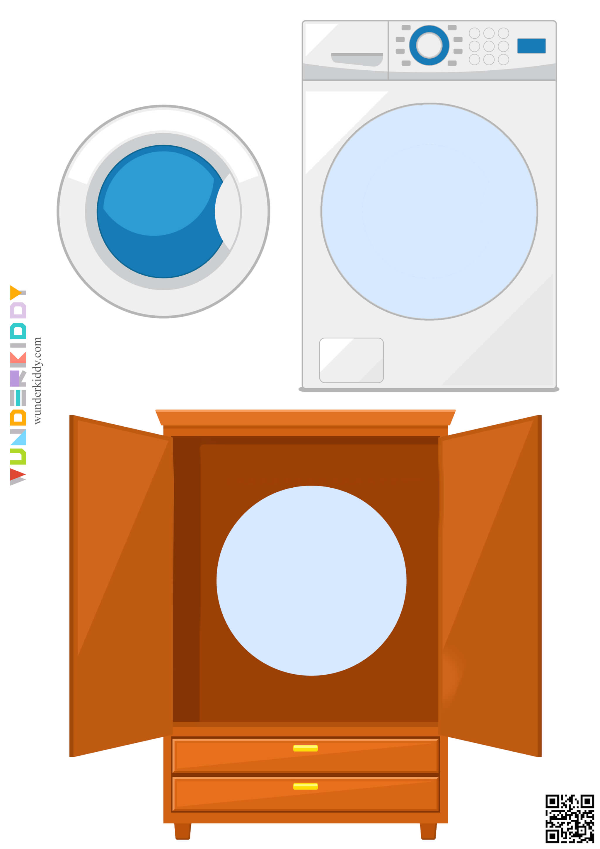 Clean and Dirty Laundry Sorting Activity - Image 2