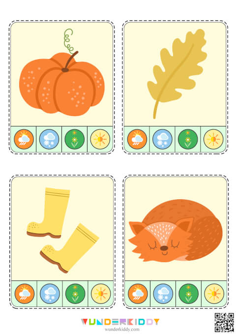 Seasons Matching Activity - Image 2