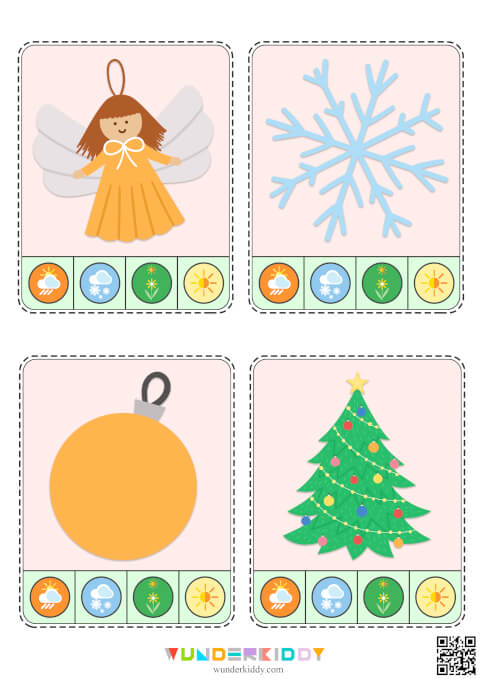 Seasons Matching Activity - Image 6