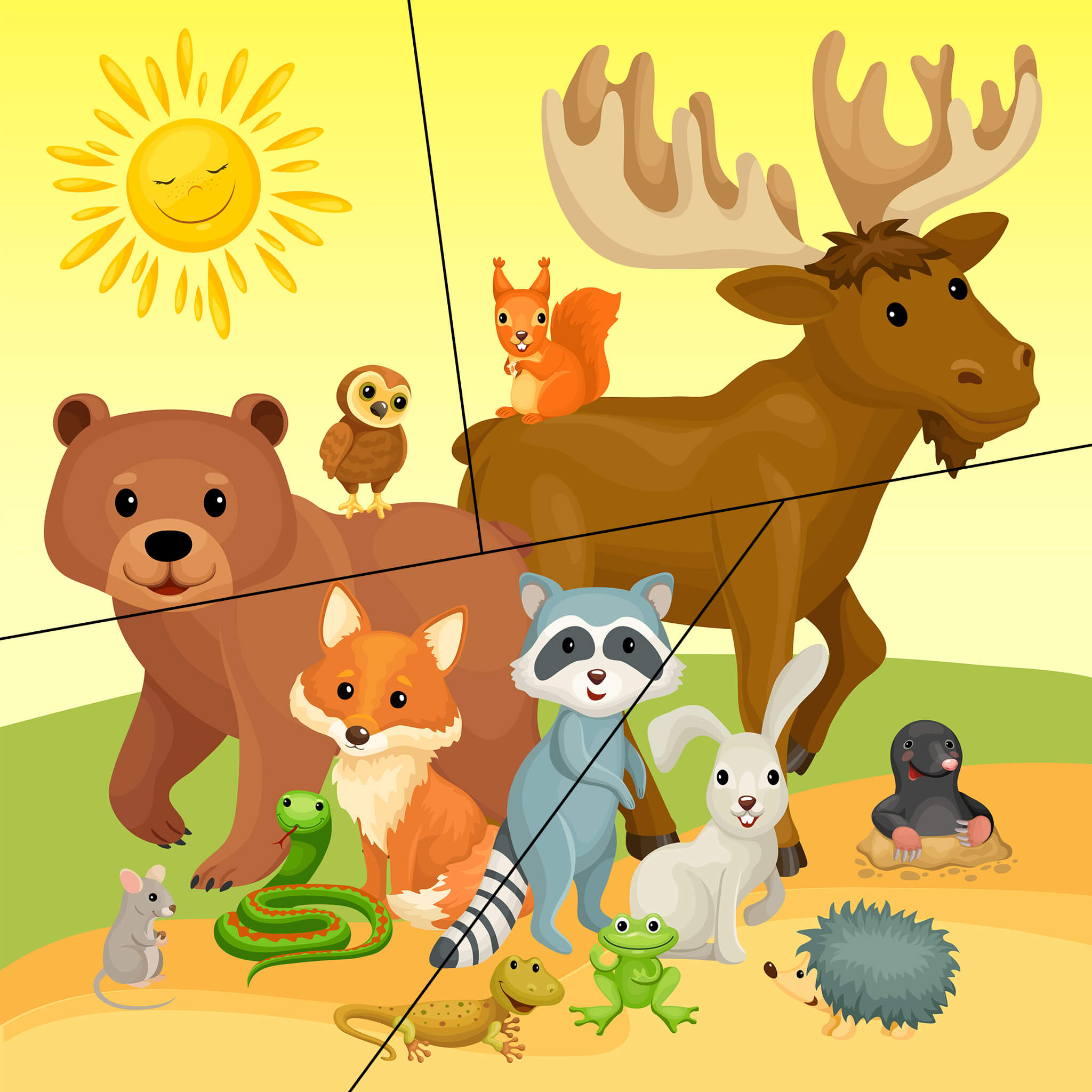 Simple Jigsaw Puzzles of Animals - Image 9