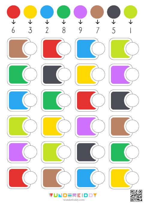 Color and Number Association Activity - Image 2