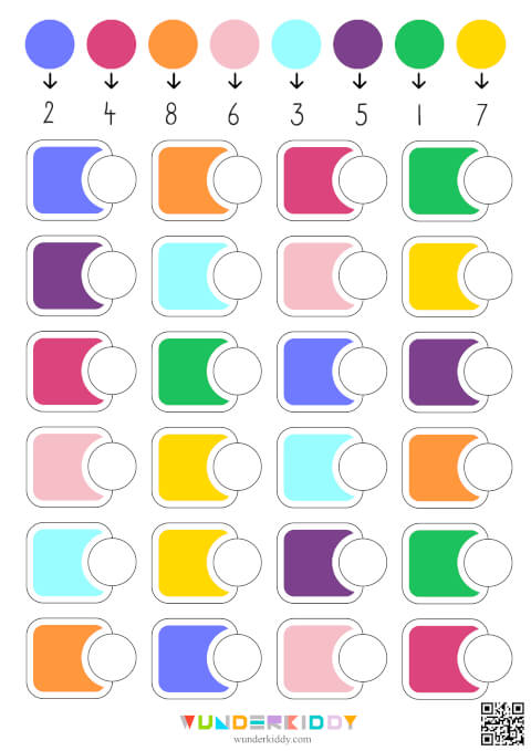 Color and Number Association Activity - Image 3