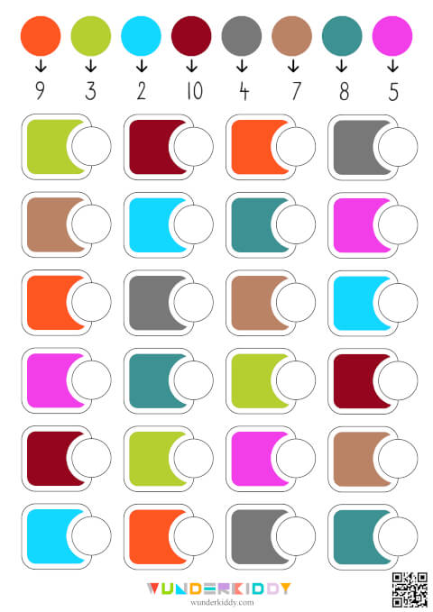 Color and Number Association Activity - Image 4