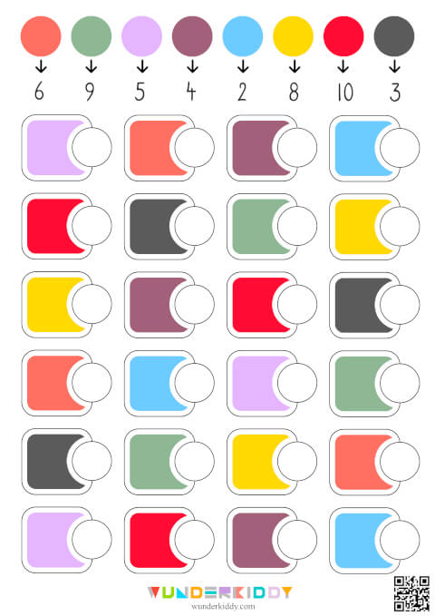 Color and Number Association Activity - Image 5