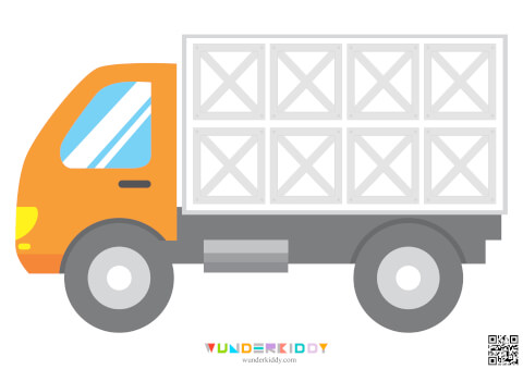 Color Box Truck Sorting Activity - Image 2