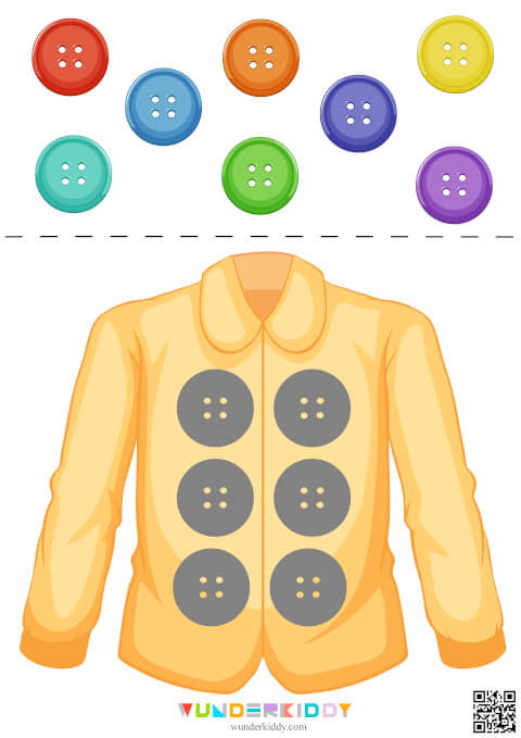 Match the Buttons Worksheet - Image 2
