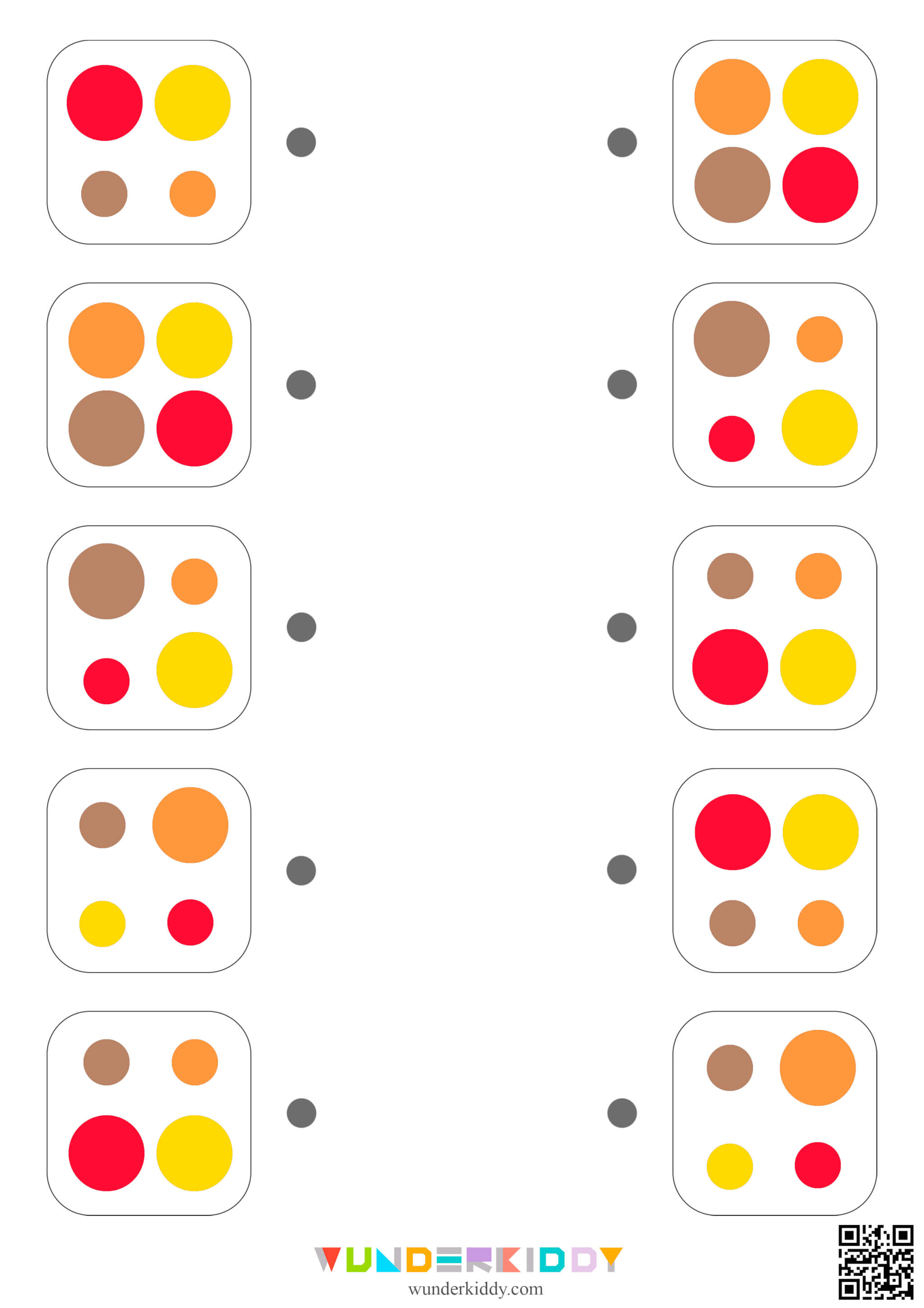 Color Circles Pattern Recognition Game - Image 2