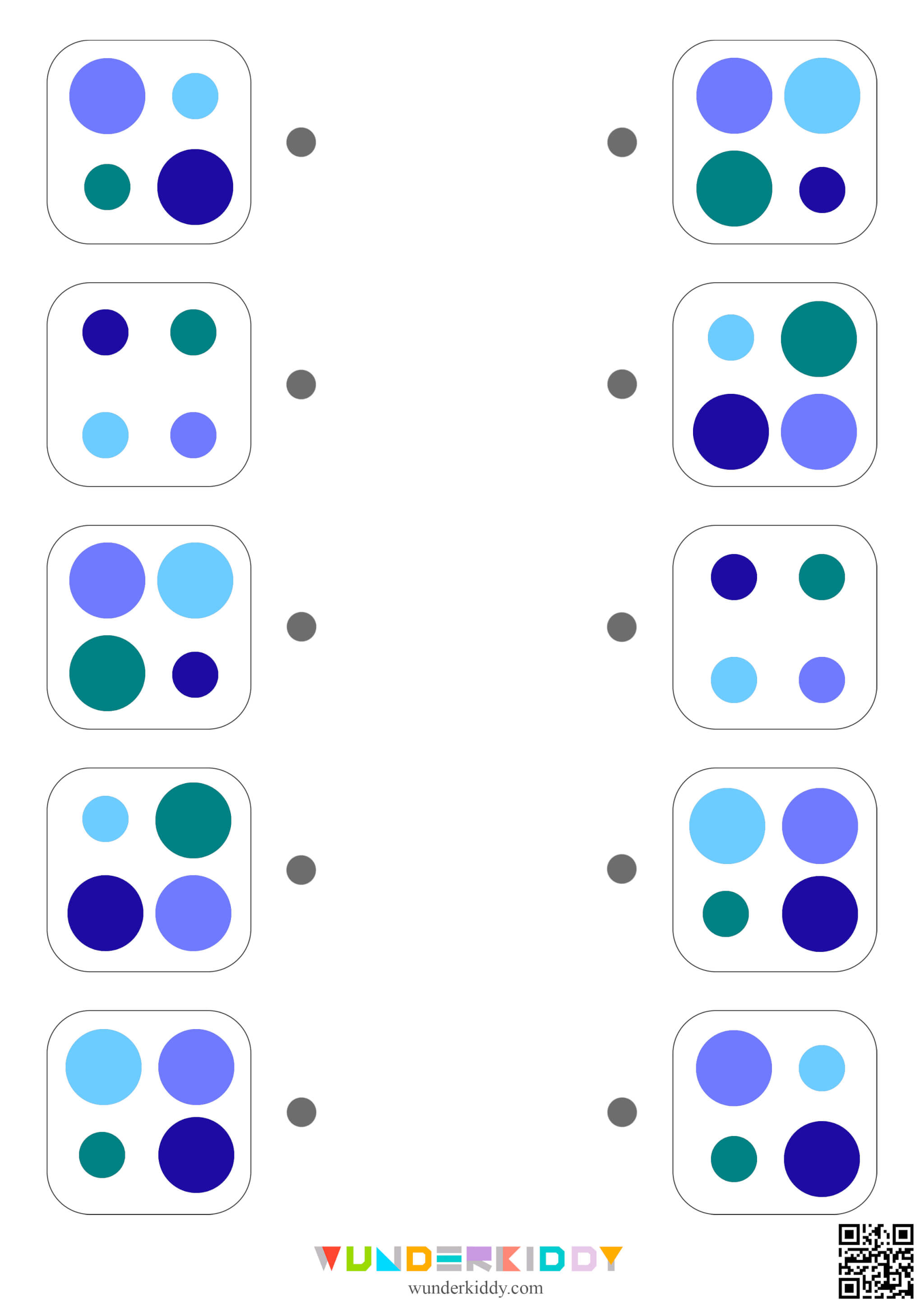 Color Circles Pattern Recognition Game - Image 3