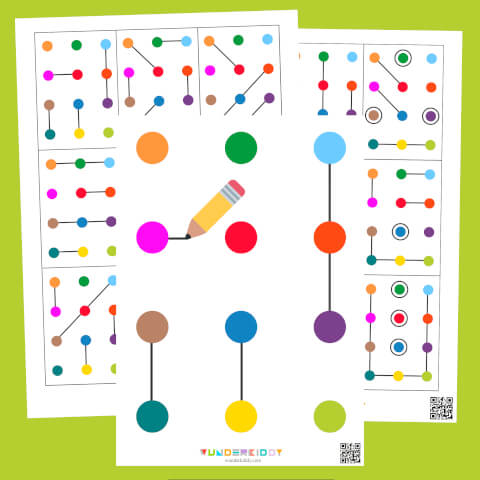 Fiches de tracé – Cercles colorés - Image 2