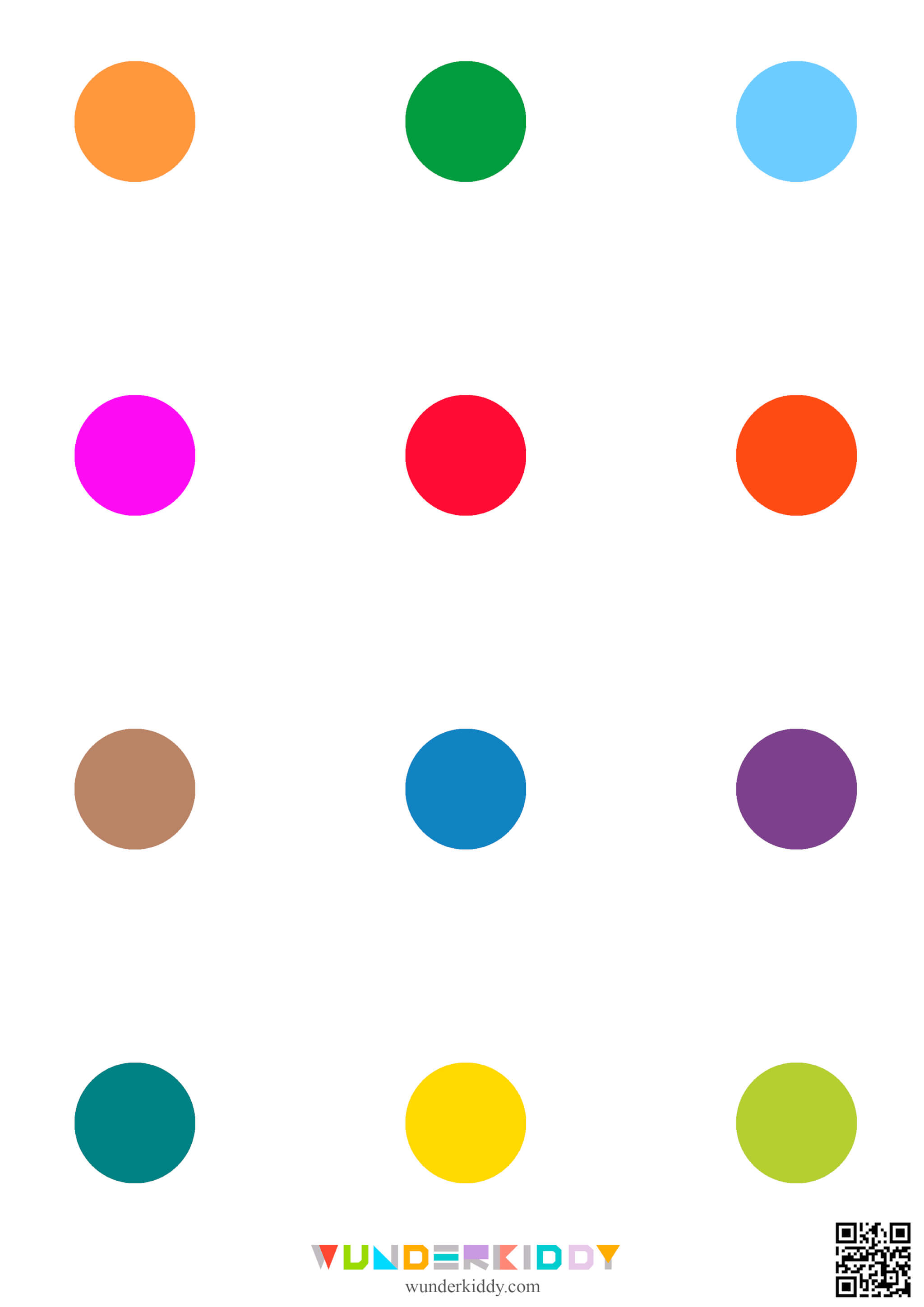 Fiches de tracé – Cercles colorés - Image 2