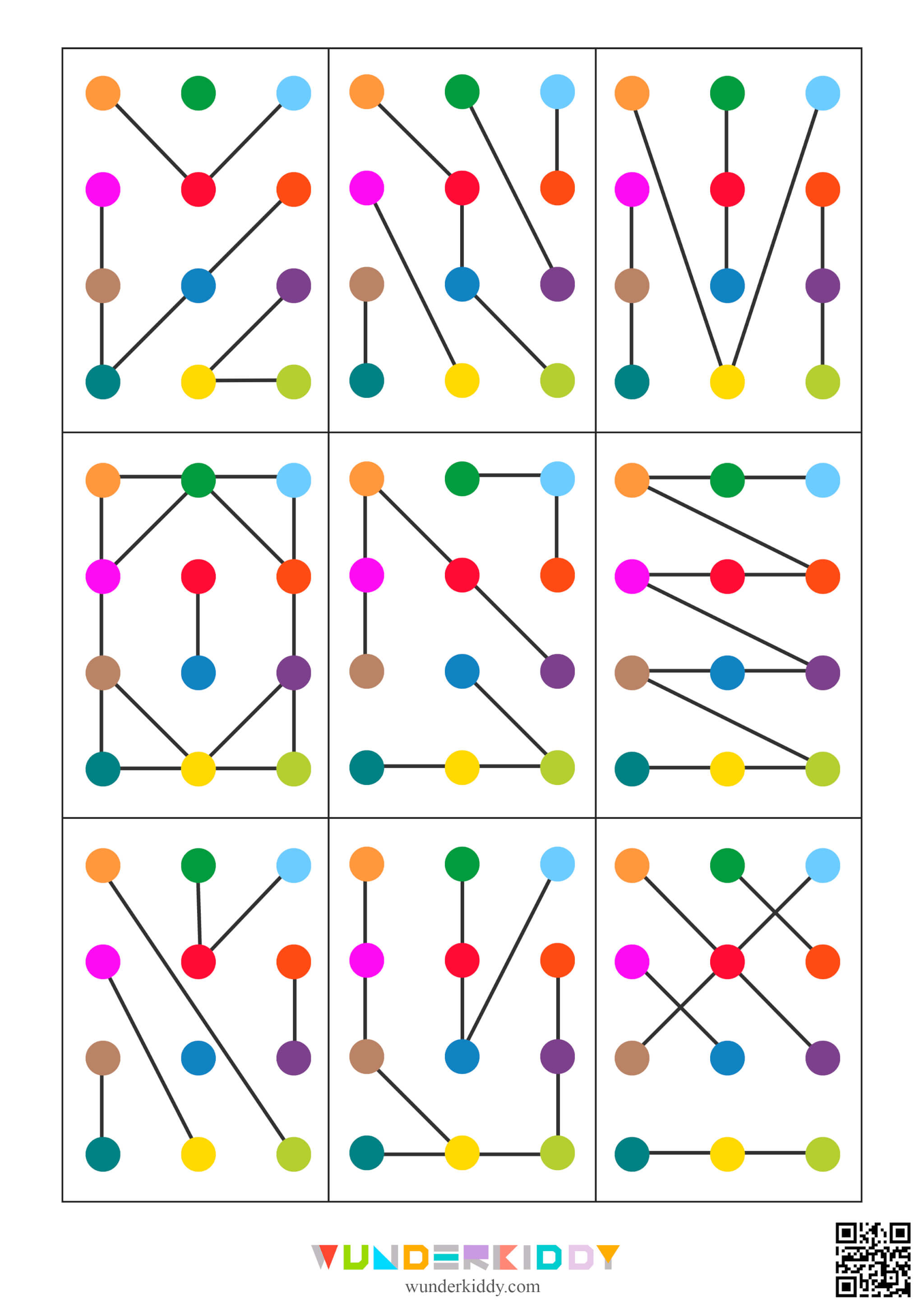 Fiches de tracé – Cercles colorés - Image 5