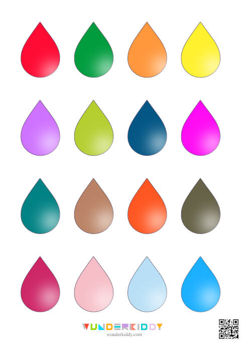 Color Drops Pattern Matching Activity - Image 3