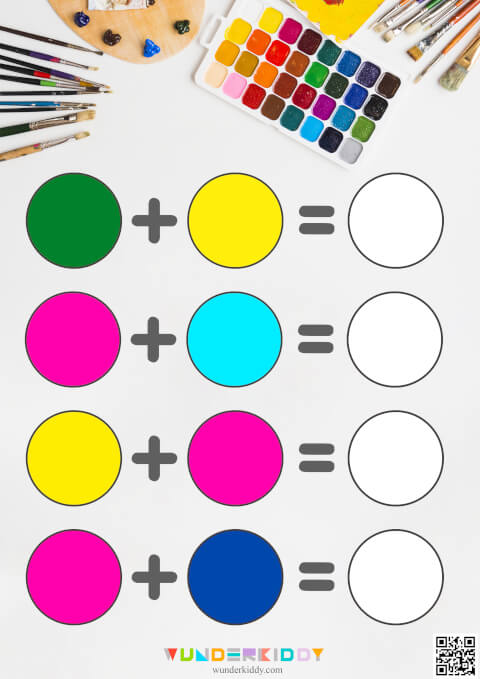 Color Mixing Worksheet - Image 4