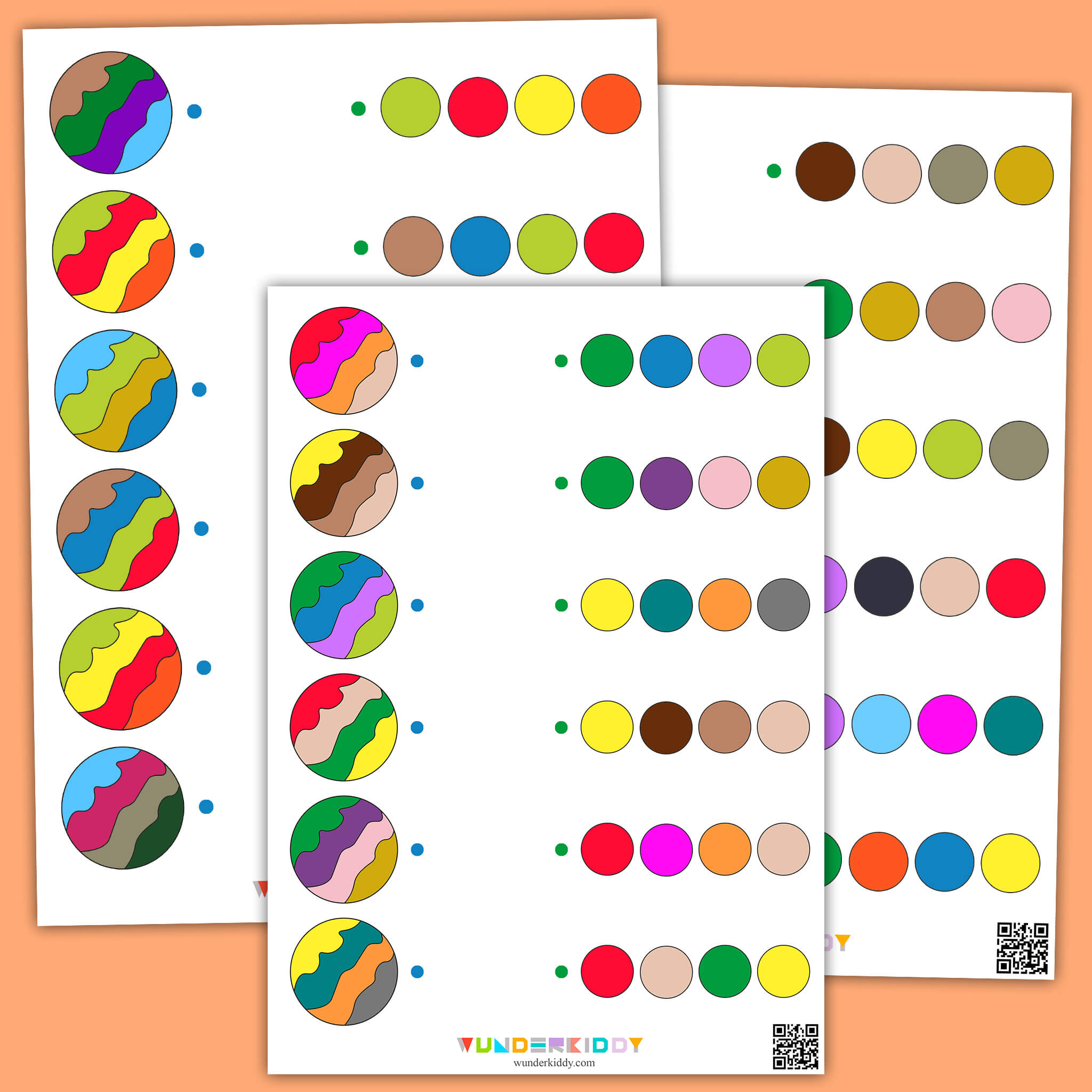 Color Pattern Brain Boosting Activity