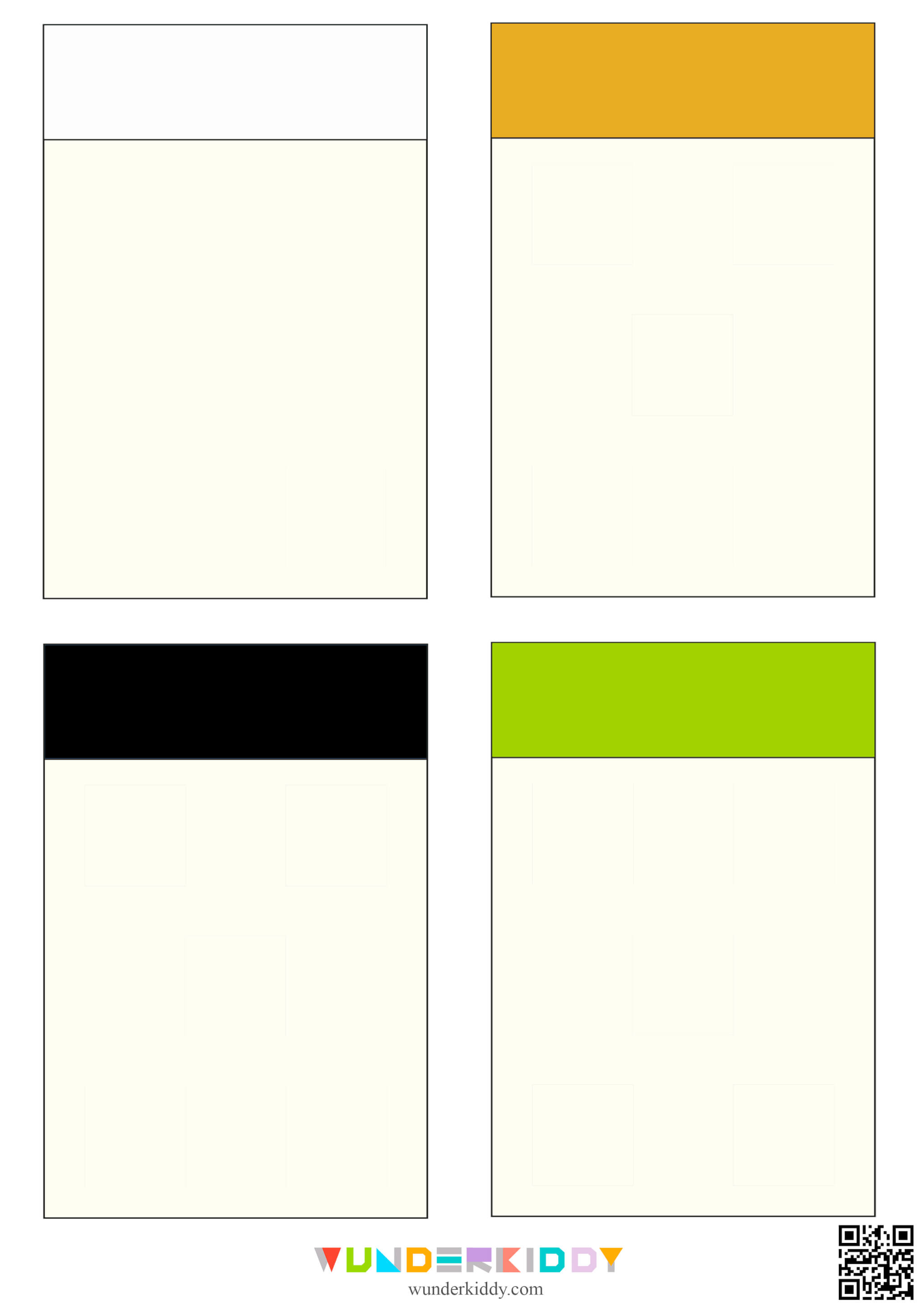 Color Sorting Worksheet for Kids - Image 5