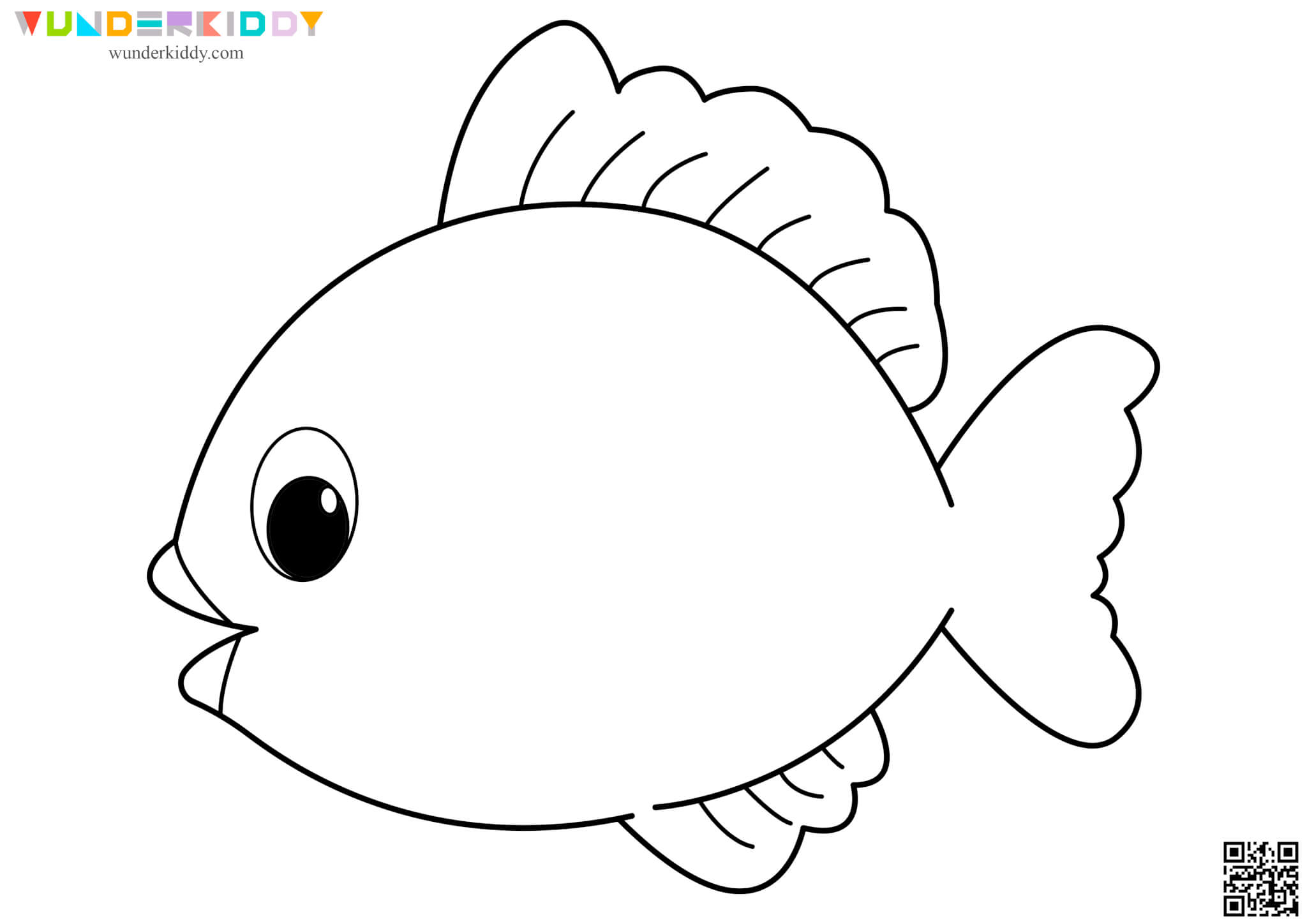 Письмове завдання «Розфарбуй рибку» - Зображення 2