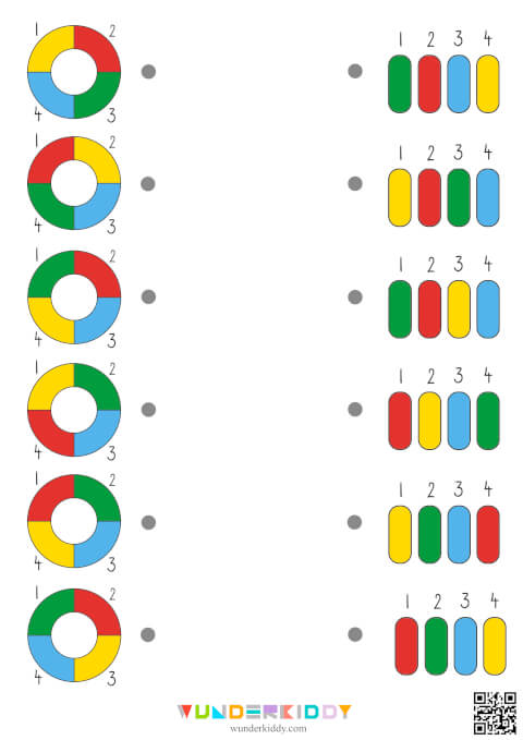 Match Numbered Color Sequences - Image 3
