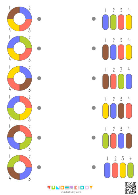 Match Numbered Color Sequences - Image 4