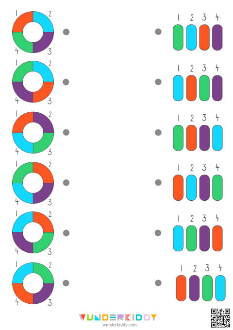 Match Numbered Color Sequences - Image 5