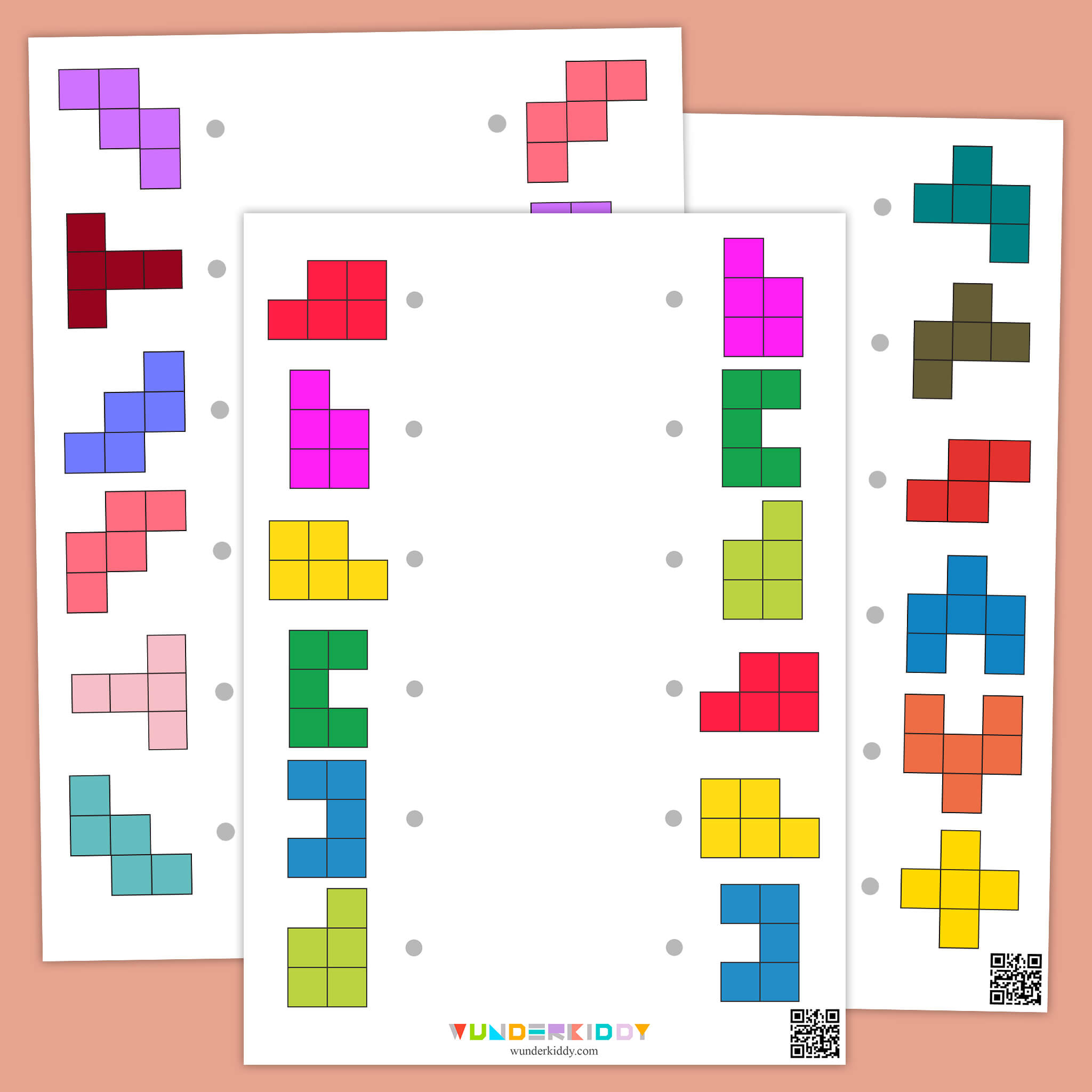 Block Shapes Matching Game