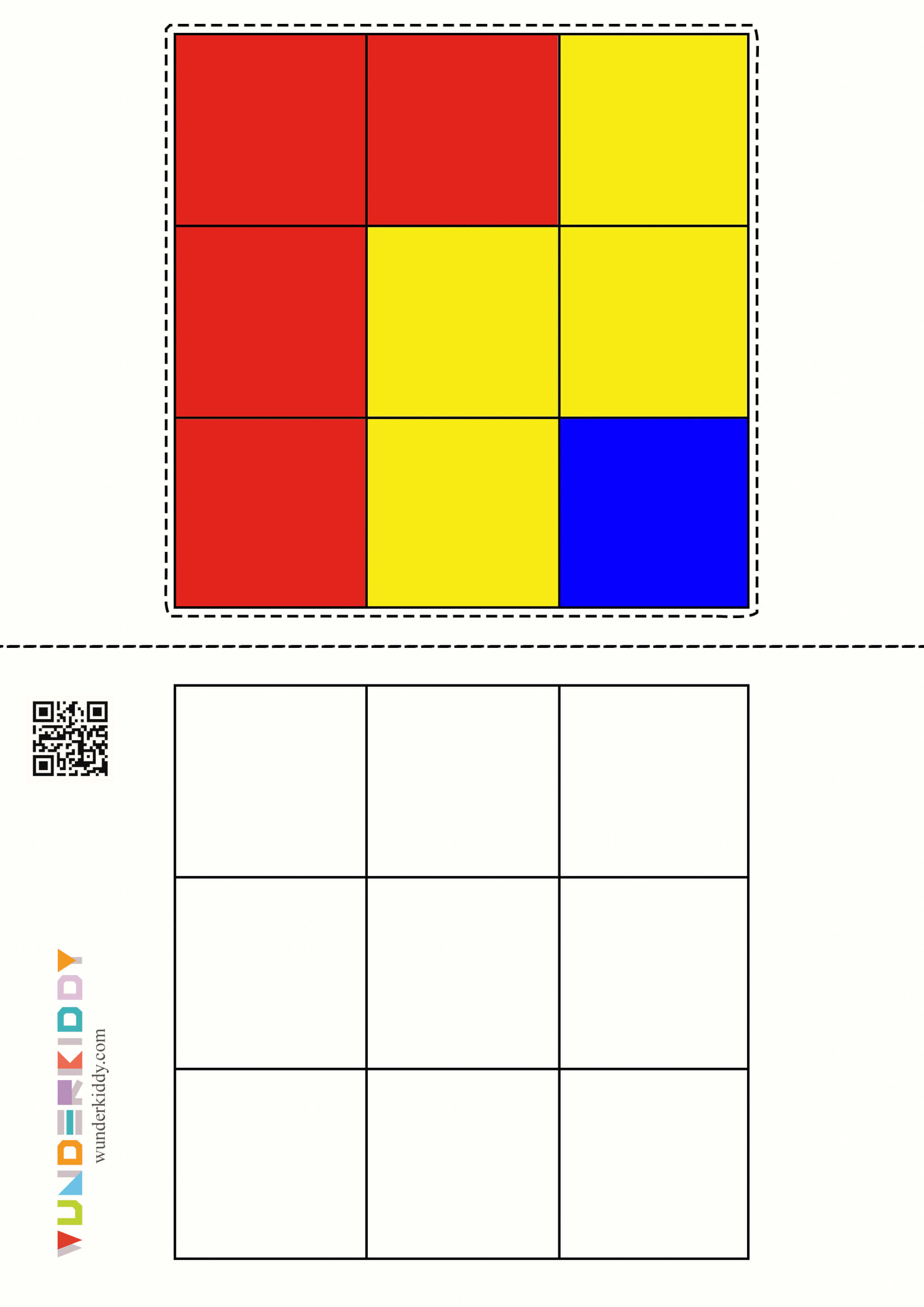 Activity sheet «Color blocks» - Image 2